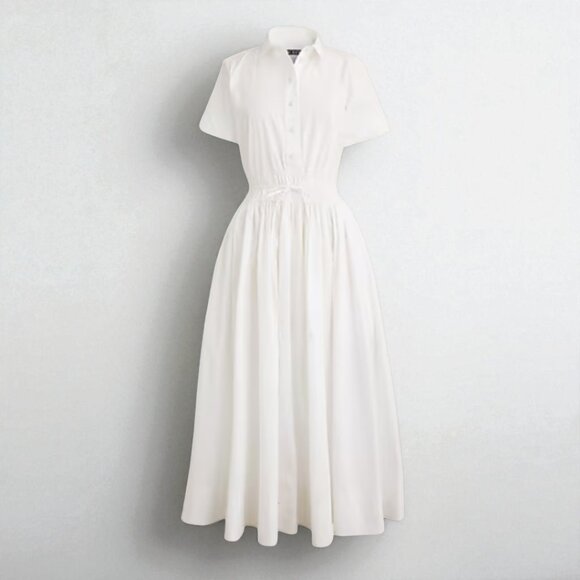 J. Crew Elena shirtdress in cotton poplin Size 22 - Picture 3 of 9